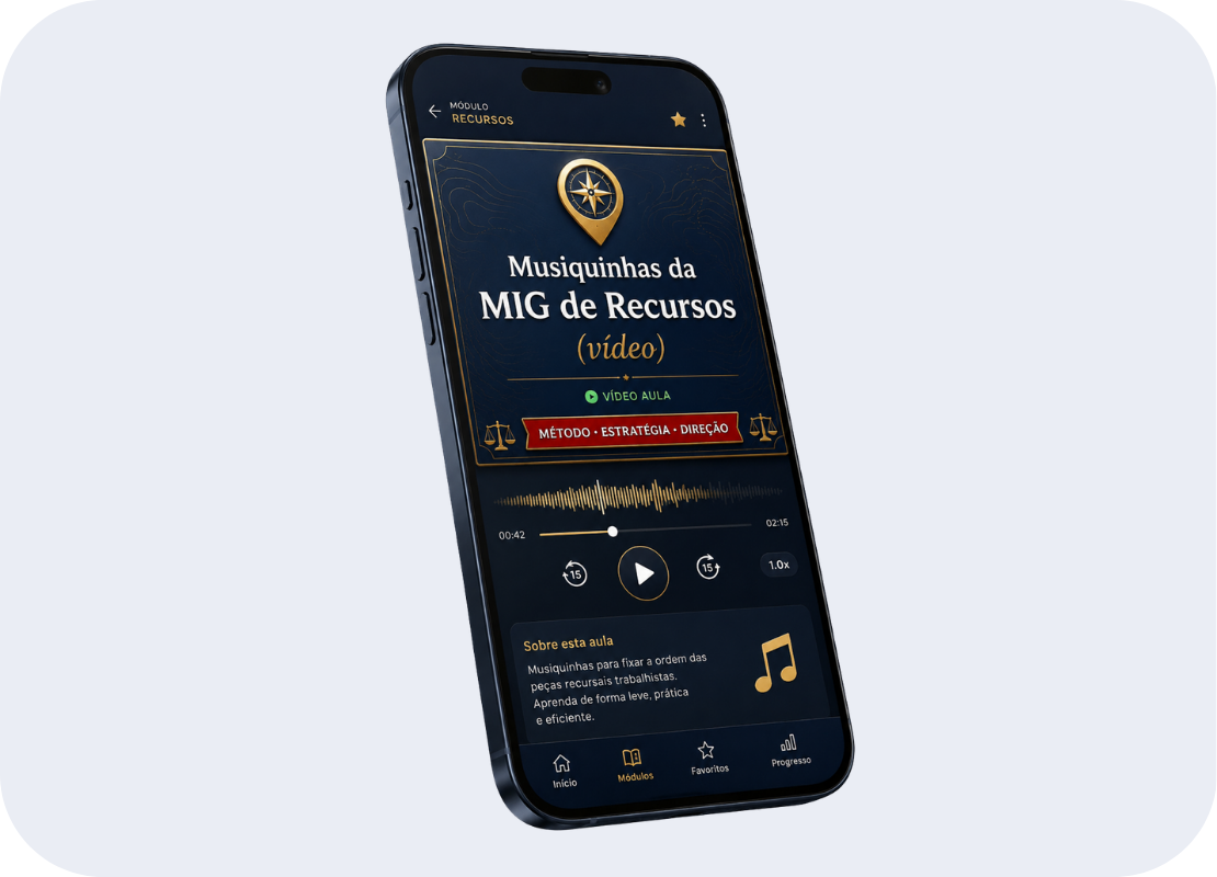 Musiquinhas da MIG de Recursos - bônus em vídeo