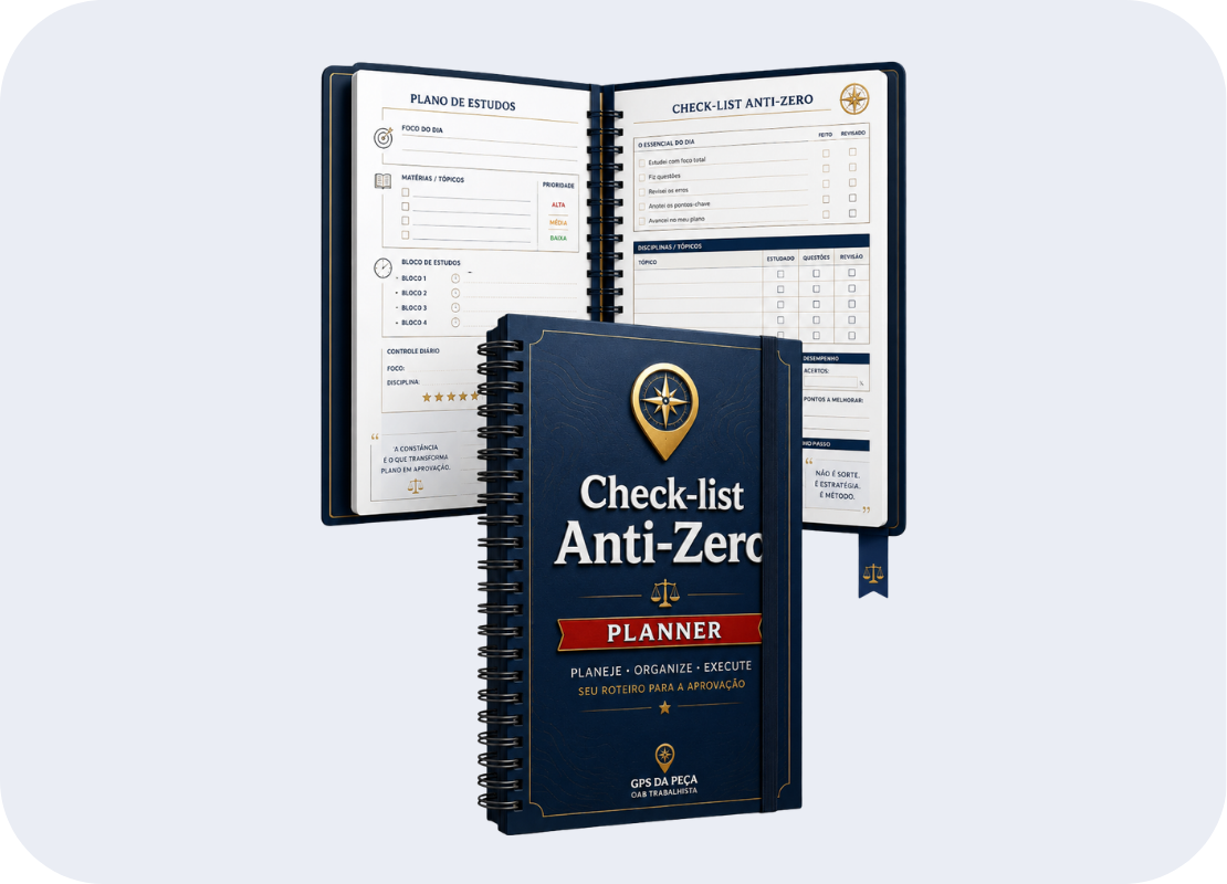 Check-list Anti-Zero do GPS da Peça